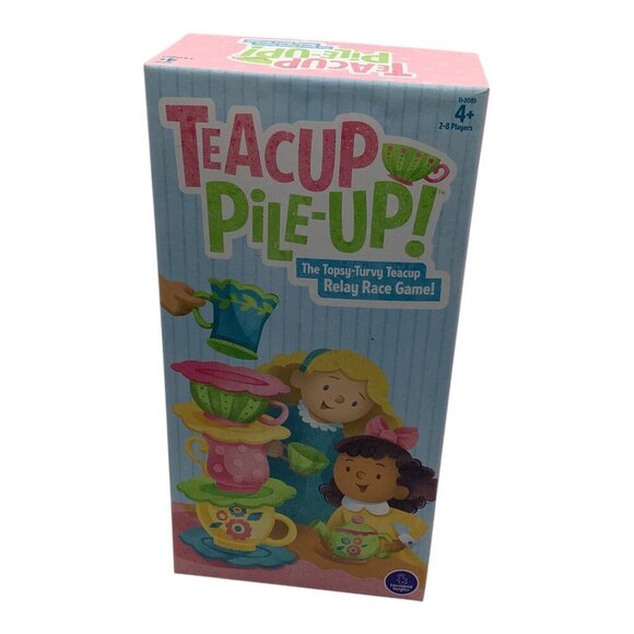 Educational Insights Teacup Pile-Up! Preschool Relay Game Fun Educational Game - Picture 3 of 11